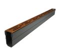 Canali Di Drenaggio Stretti In Acciaio Corten 1000 X 55 X 100 Mm - Al Pezzo