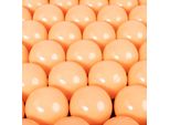 H&F Heimtextilien | 300 Palline Per Piscina 6 Cm - Arancione Pastello | Senza Bpa, Morbide E Infrangibili | Per Bambini E Ragazzi, Adatte All'uso Interno Ed Esterno