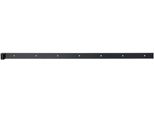 Cerniera Per Tapparella Larghezza 40 Mm Lunghezza 1000 Mm Acciaio Nero Plastificato Diritto