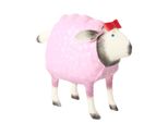 Boltze | Figura Da Giardino Pecora - Rosa - Fatta A Mano - Divertente Decorazione Per Giardino E Balcone