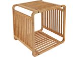 Tendance | Scaffale Modulare - Smart Kube - Bambù - Leggero E Resistente - Per Bagno E Cucina - Scaffale Da Bagno