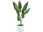 Howhomely | Fioriera - Riflo - 25X25 Cm - Bianco - Design Elegante - Resistente Al Gelo E Di Lunga Durata
