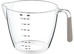 Okyanus | Caraffa Per Misurare - 0,5L - Trasparente - Manico Antiscivolo - Ideale Per La Cucina
