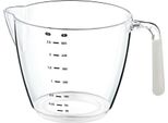 Okyanus | Caraffa Per Misurare 0,5L - Trasparente - Con Scala E Manico Antiscivolo - Ideale Per La Cucina