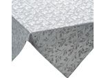 Eurofirany | Tovaglia - 85 X 85 Cm - Tovaglia Grigia - Ramoscelli Argentati
