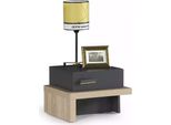 Comodino Tavolo Telefono Camera Dei Bambini Comodino Legno Grigio Mobile