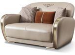 Divano Chesterfield Pelle Tessile Tappezzeria Divani Divani Designer Nuovo 2 Posti