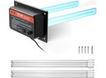 Vevor Purificatore D'aria Hvac Per Tutta La Casa, 72 W, 258 Mm, Lampada UV-UV-C, Condizionatore D'aria Canalizzato, Purificatore D'aria Canalizzato, Lampada HVAC-UV, Condizionatore D'aria, Purificatore D'aria
