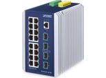 Planet Technology Corp. IGS-6325-16T4X Planet Industrial 16-Port Managed Switch IGS-6325-16T4X