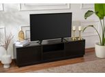 Skye Decor, Vanguard - Wood Black, Supporto Tv, Legno Nero, Piano In Melamina 100 %, 160 X 29,5 X 42 Cm