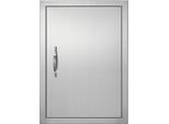 Porta Per Cucina Esterna In Acciaio Inox 432X610X46 Mm - Porta Verticale In Acciaio Inox Per Isola Barbecue E Stazione Barbecue