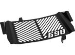 Copriradiatore Zieger Compatibile Con Ducati Hypermotard 698 Mono Logo Nero