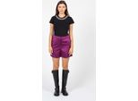 Pantaloncini Rebel Queen By Liu Jo - YF1207 T3516 - Viola- Taglia: 38(EU)