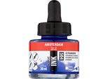 Amsterdam Bottiglia D'inchiostro Acrilico 30 Ml Blu Oltremare 504