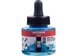 Amsterdam Bottiglia Di Inchiostro Acrilico 30 Ml Blu Reale 517