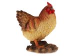 Figura Da Giardino Progarden Pollo Marrone In Poliresina 10X17X19 Cm
