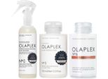 Olaplex No.0 Trattamento Intensivo Per Capelli Legati 155Ml + Olaplex Perfezionatore Per Capelli No.3 100Ml + Olaplex Lisciatore Legato No.6 100Ml
