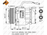 Nrf 32219G - Compressore Aria Condizionata Oe 6453GC Per Berlingo, Saxo, Xsara, 106 Ii, 206 (2A/C), 306, Partner (5, G)