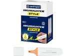 Evidenziatore Centropen Style Soft 6252, 1,5 Mm, Punta A Cuneo, Arancione