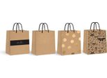 Borsa Regalo Interdruk Oro Medio Kraft