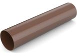 Bryza Beccuccio In Plastica Senza Collo Ø 63 Mm, Lunghezza 2M, Marrone Ral 8017