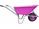 Livex Carriola 100 L Gonfiabile, Corpo In Plastica 100 Kg, Telaio Zincato Colore: Giallo
