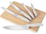 Berlinger Haus Leonardo Set Di 5 Coltelli Da Cucina Con Tagliere BH2966