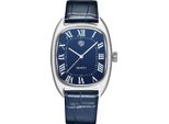 Quarz-Herrenuhren, Edelstahl, wasserdicht, analog, Armbanduhr für Herren, lässig, Business, Sport, Geschenk, Armbanduhr, Lederband