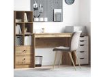Maison Exclusive - Scrivania In Rovere Artigianale 100 X 40 X 76 Cm