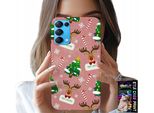 Custodia Per Oppo Reno5 4G 5G - Renna Di Natale Albero Di Natale Modelli A Bastone