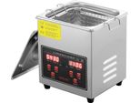 Pulitore A Ultrasuoni - Acciaio Inox 158 W - 2 L - Display Digitale 0-30 Min - Pulizia A Ultrasuoni Per Gioielli, Occhiali, Orologi Ecc.