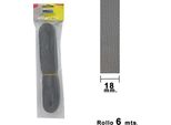 Nastro Per Tende Wolfpack Grigio 18 Mm. Rotolo Da 6 Metri