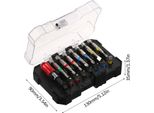 15PCS Set Di Punte Per Trapano Set Di Punte Per Avvitatore A Percussione Per Legno, Metallo, Acciaio E Punte Per Avvitatore Di Sicurezza Per Elettroutensili Con Custodia