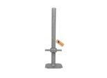 Gezu Impex Martinetto Di Base Per Ponteggio 800 X 38 Mm Elettrolitico Regolabile In Altezza Martinetto A Vite Livellatore Per Ponteggi Con Piastra Di Base