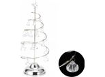 Led Albero Di Natale Lampada Ornamento Luce Notturna Per Natale Decorazione Festiva Bianco
