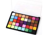 40 Colori Per Il Trucco Ad Acquerello, Colori Brillanti E Non Tossici, Set Per Dipingere Con 10 Pennelli, 4 Stencil Adesivi E 2 Fiocchi Adesivi Con Pietre Preziose (2)
