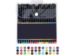 36 Colori Pennarelli A Punta Fine Fineliner Da 0,4 Mm Per Scrivere Appunti, Prendere Appunti, Calendario, Agenda Per Adulti, Colorare, Disegnare, Progettare Arte, Scuola, Design, Studio, Ufficio