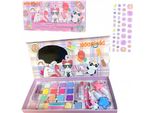 Lolex | Set Cosmetico Per Bambini - 14 Ombretti - Palette Per Il Trucco - Per Ragazze - 32 X 23 X 3 Cm