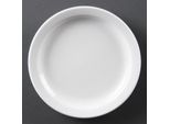 Piatti Olympia Whiteware Con Bordo Stretto 15 Cm (12 Pezzi)