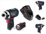 Bosch Gdr 12V-105 Professional Avvitatore Ad Impulsi A Batteria + 1X Batteria Gba 12 V 3,0 Ah + Caricabatterie Gal 1230