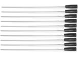 Spiedini Per Barbecue In Acciaio Inox Bbq-Toro (10 Pezzi) | 54 Cm Spiedini Di Ricambio Per Giraspiedini