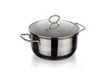 Banquet Casseruola In Acciaio Inox Matte New Line 18 Cm, 2,0 L, Con Coperchio