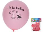 Pallone Gonfiabile 30 Cm - Set Di 5, Ragazza