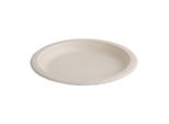 Fiesta Compostable Piatti Di Bagassa Compostabili Rotondi Non Colorati 26Cm (50 Pezzi)
