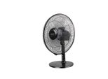 Ventilatore Argo, 398200035, Tablo Evo Black, Ventilatore Da Tavolo, 3 Velocità, 3 Modalità, 5 Pale, Telecomando, 55 W