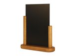 Supporto Da Tavolo Securit Elegant, Medio, Teak