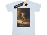 Disney - Maglietta "Il Re Leone"" Per Ragazzi BI22157 (104) (Bianco)"