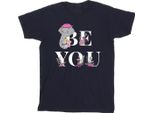 Disney - Maglietta "Be You"" Per Ragazzi BI14591 (128) (Blu Navy)"