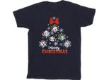 Disney - Maglietta "Topolino E I Suoi Amici"" Per Ragazzi BI29297 (128) (Blu Navy)"