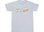 Disney - Maglietta "Toy Story"" Per Ragazzi BI39926 (128) (Grigio)"